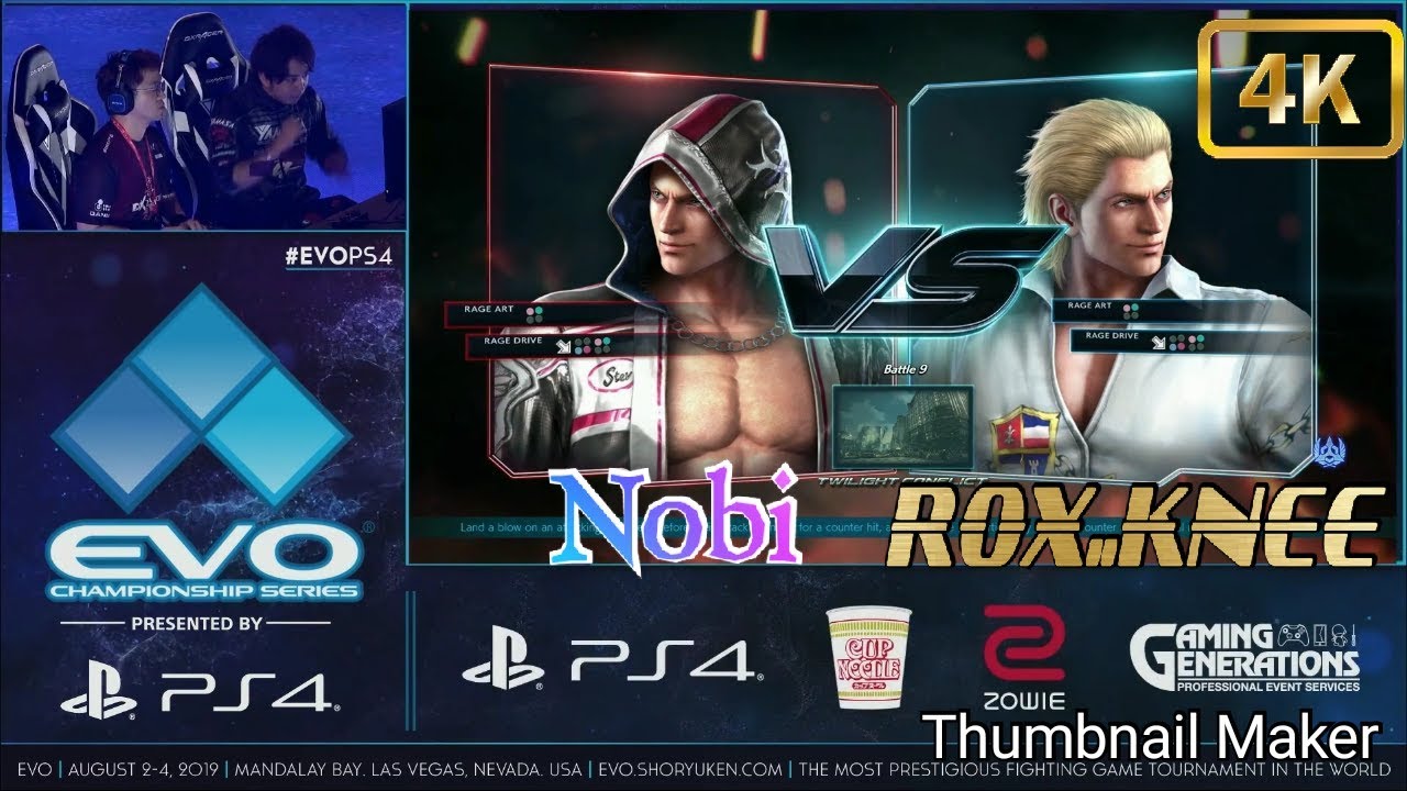 Knee vs Nobi || Steve vs Steve || Evo 2019 || Tekken 7 || Tekken World Tour Full HD 60fps