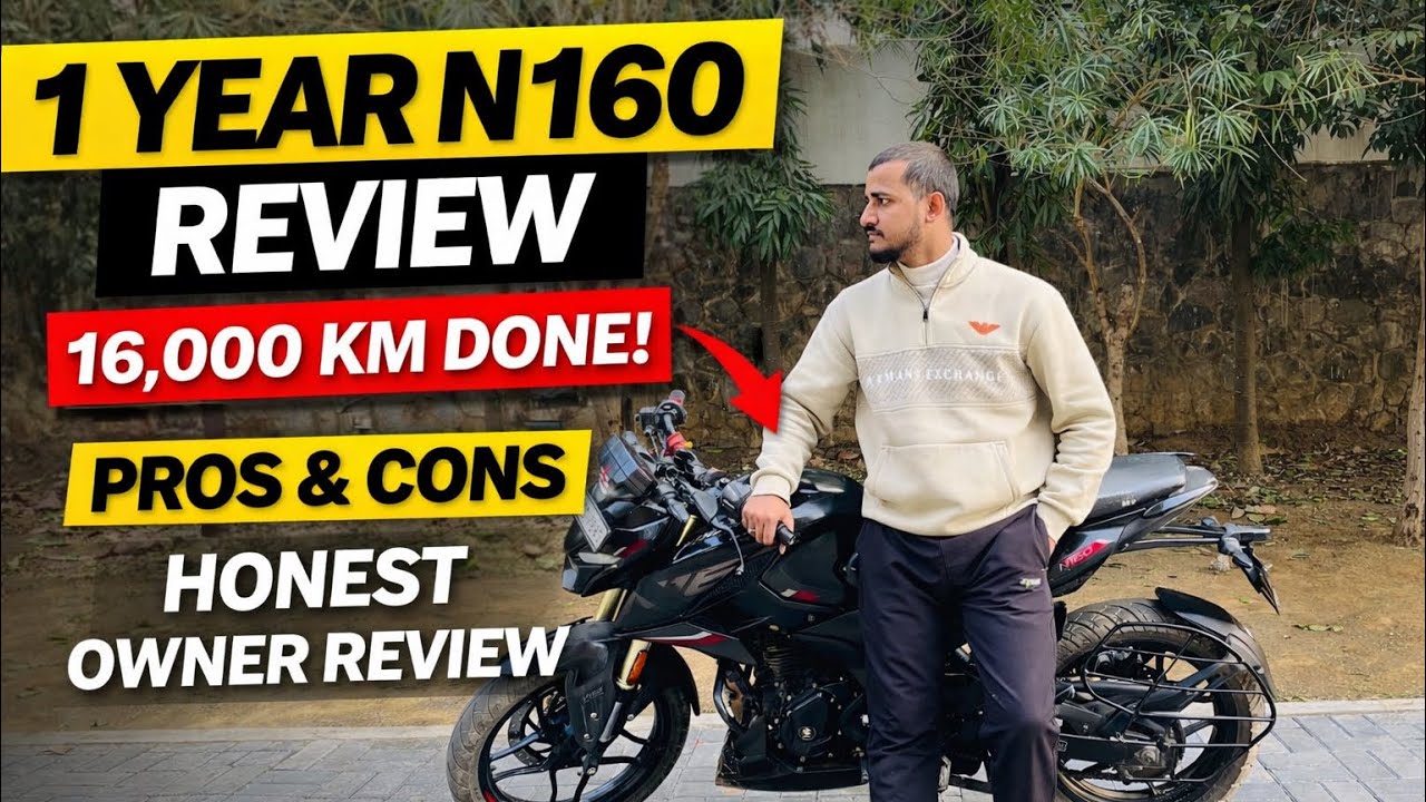 Bajaj N160 16000 KM Review After 1 Year 😍| Pros & Cons 💯 | Real Owner Experience 👍