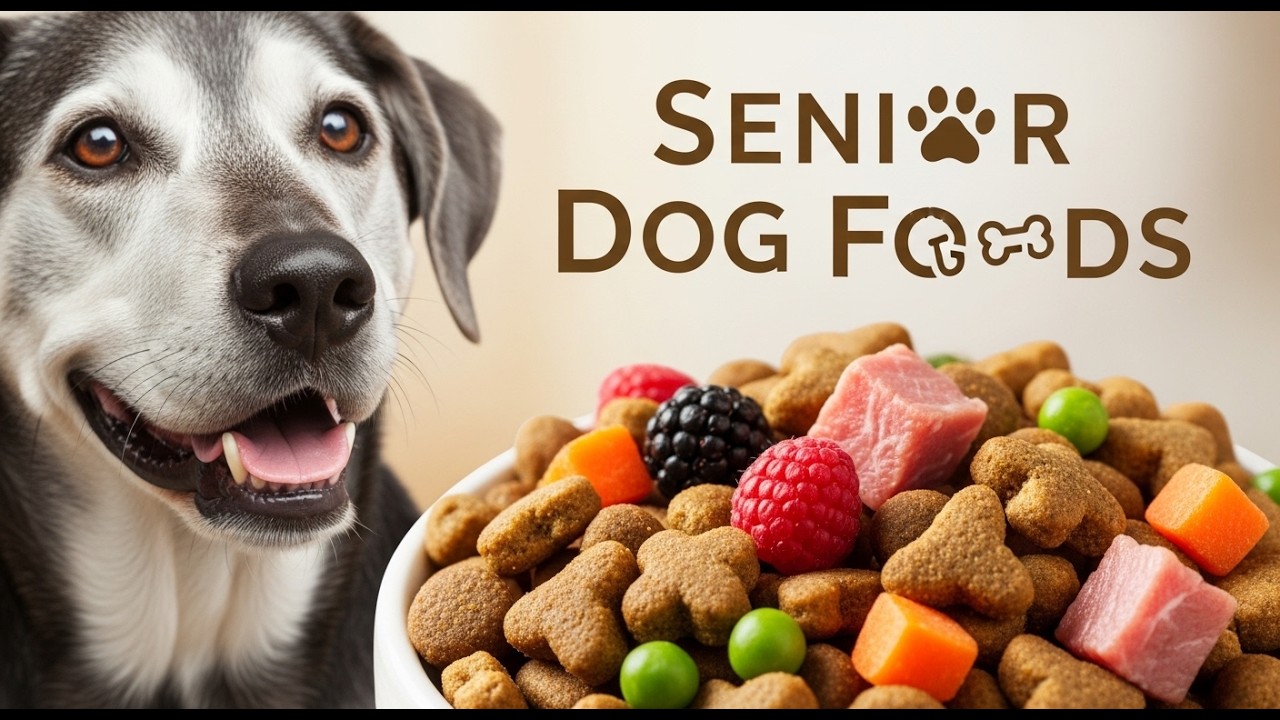 TOP 5 Best Senior Dog Foods 2026 | Dog foods reviews