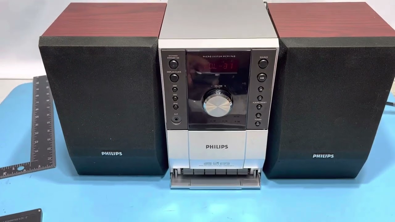 DEMO PHILIPS MICRO SYSTEM MCM196D fully tested works as designed