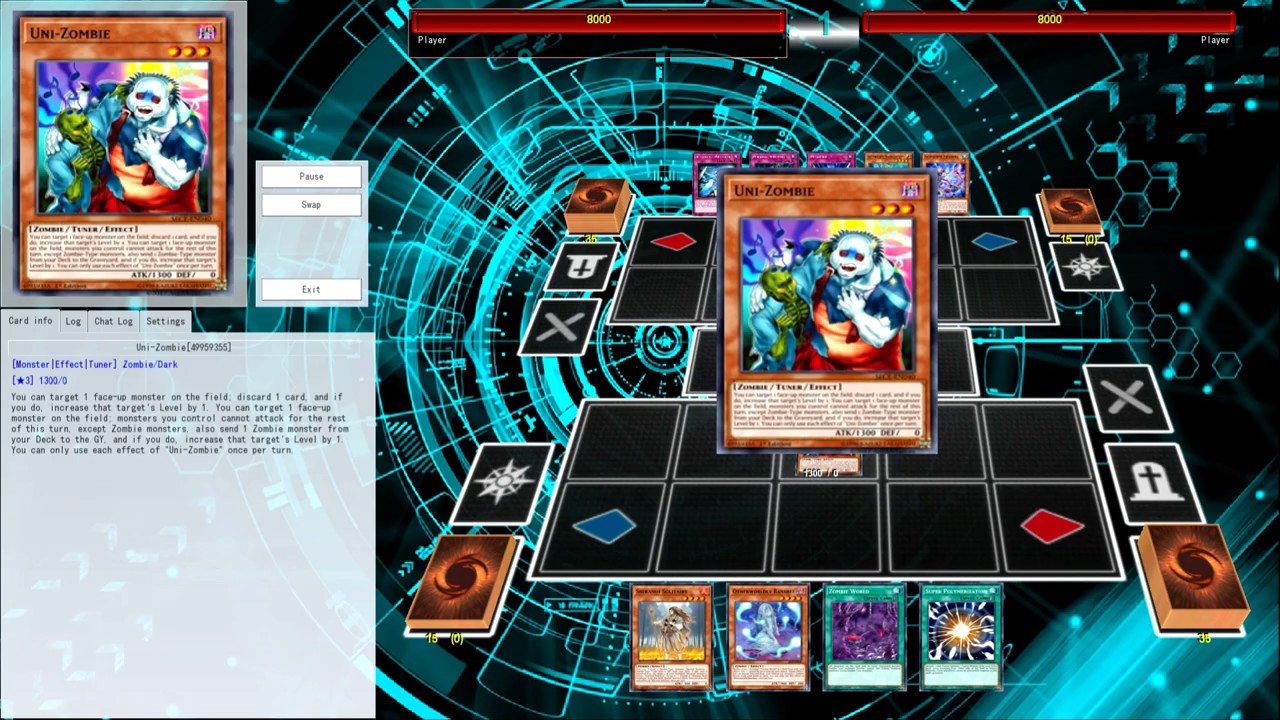 [YGOPRO] Zombie Deck vs Altergeist Deck