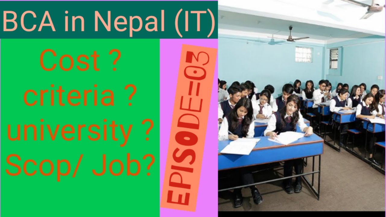 BCA in Nepal Full Detail - Bachelore in Computer Application
