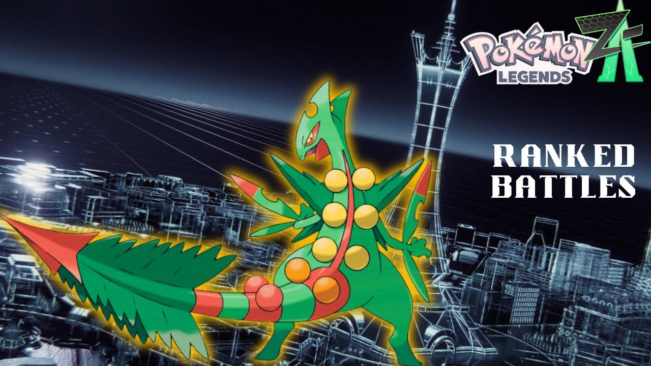 MEGA SCEPTILE COOKS THE COMPETITION!! | Pokémon Legends: Z-A Ranked Battles