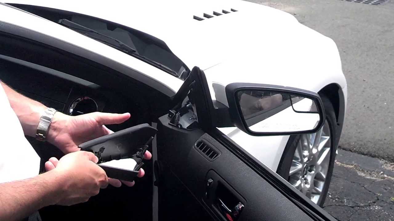 How to change a mirror on mustang 2010-2014 by jz