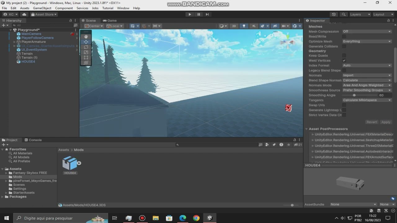 Unity 3d (Casa)