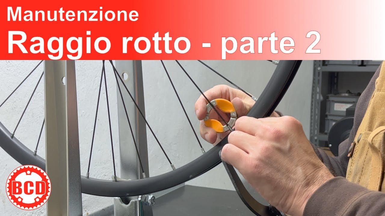 Sostituzione di un raggio rotto - parte 2