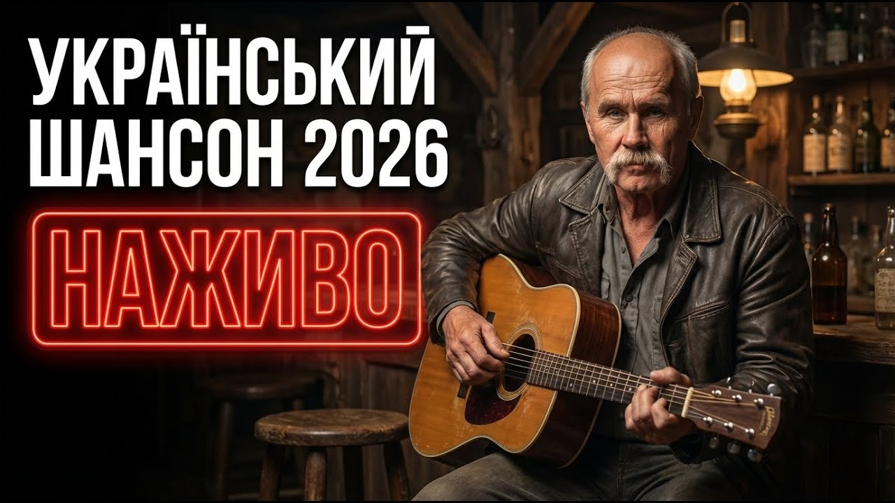 🔥 Український шансон — найкращі пісні для душі | LIVE