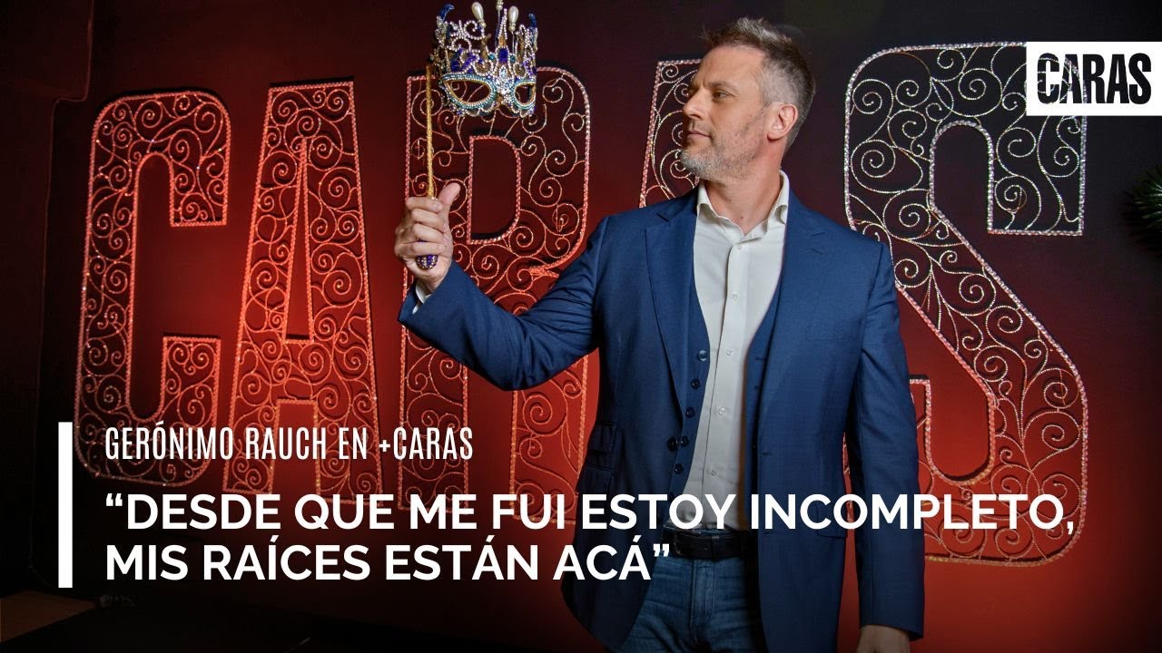 Gerónimo Rauch contó cómo es su vida como artista en Europa