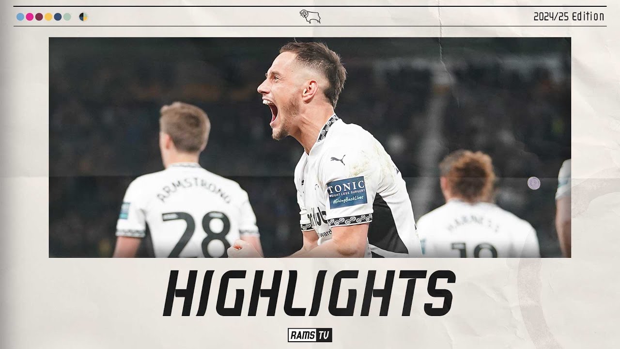HIGHLIGHTS | Derby County vs Preston North End
