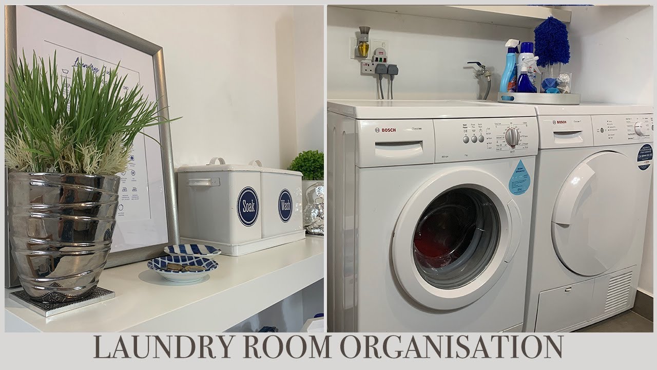 LAUNDRY ROOM ORGANISATION & REFRESH