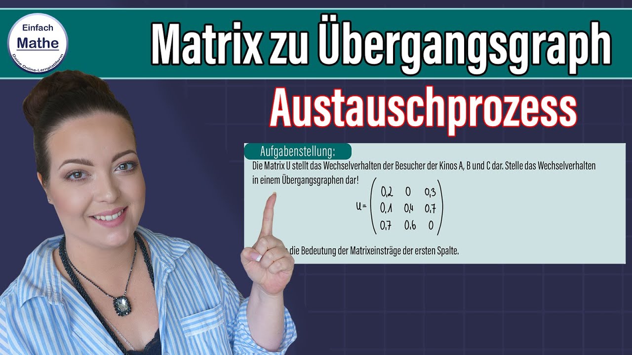 Aus gegebener Matrix einen &Uuml;bergangsgraphen erstellen by einfach mathe!