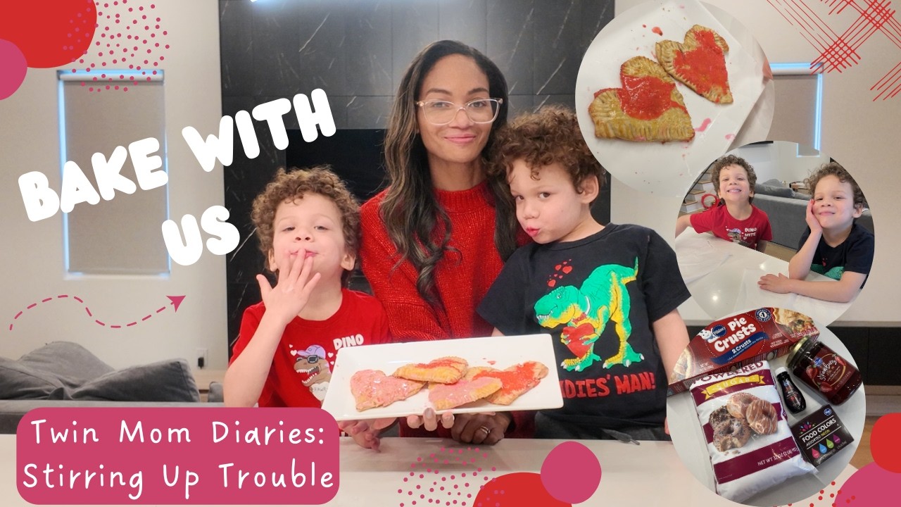 Valentine’s Day Baking | Homemade Pop-Tarts | Easy & Kid Approved