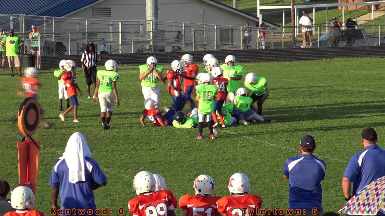 Kentwood Football League: Kentwood VS Tylertown 9-10 Age Group