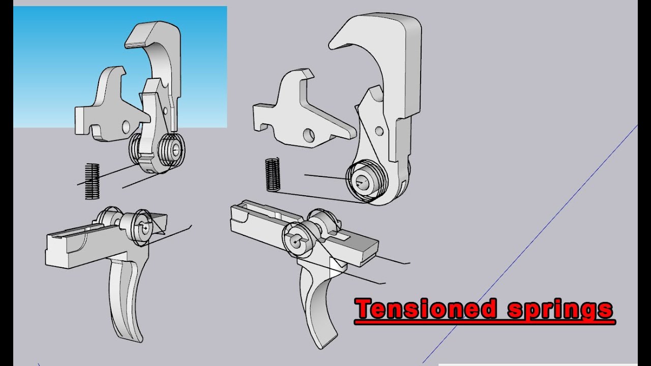 MP15-22, AR15 Trigger Hammer group,  How it work?!