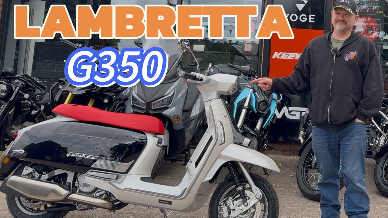 New for 2025 Lambretta G350!  The best classic styled scooter?  Specs and performance!