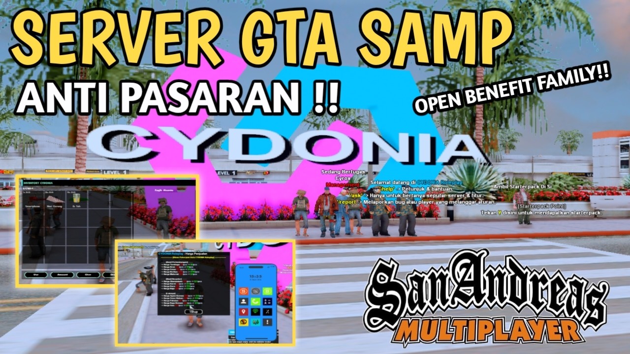 SERVER GTA SAMP ANDROID ANTI PASARAN TERBARU !! REVIEW SERVER GTA SAMP ROLEPLAY INDONESIA