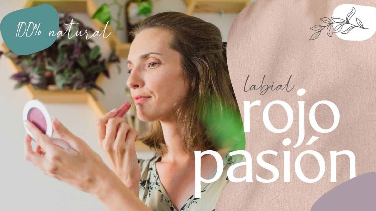 LABIAL rojo pasión 💄 100% natural (receta paso a paso) 🌿 Nuria Iribarren