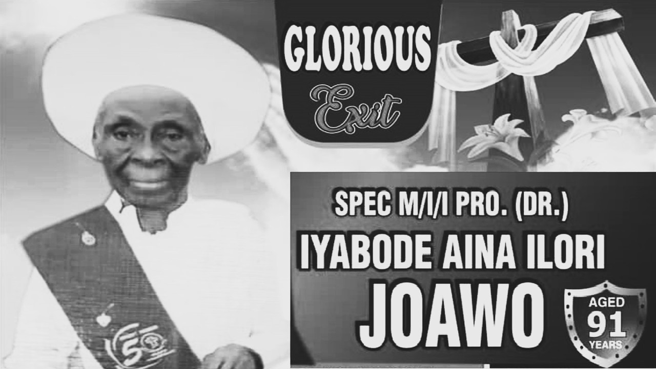 FUNERAL SERVICE FOR SPEC M/I/I PRO. (DR.) IYABODE AINA ILORI JOAWO