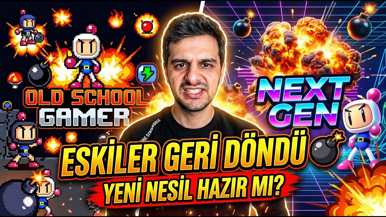 Nostalji vs Yeni Nesil! Gerçek Bomberman Kimmiş Gösteriyoruz!