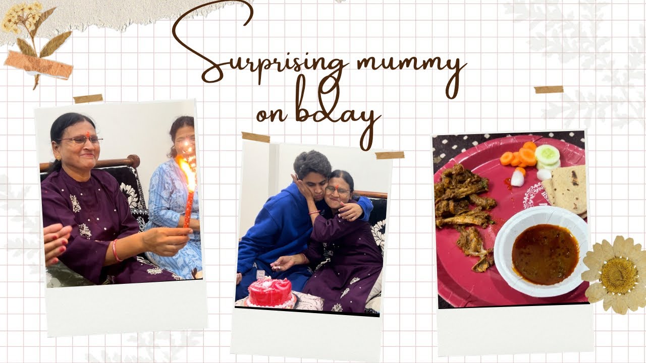 Surprising mummy on bday vlog| Piyush gurbhele