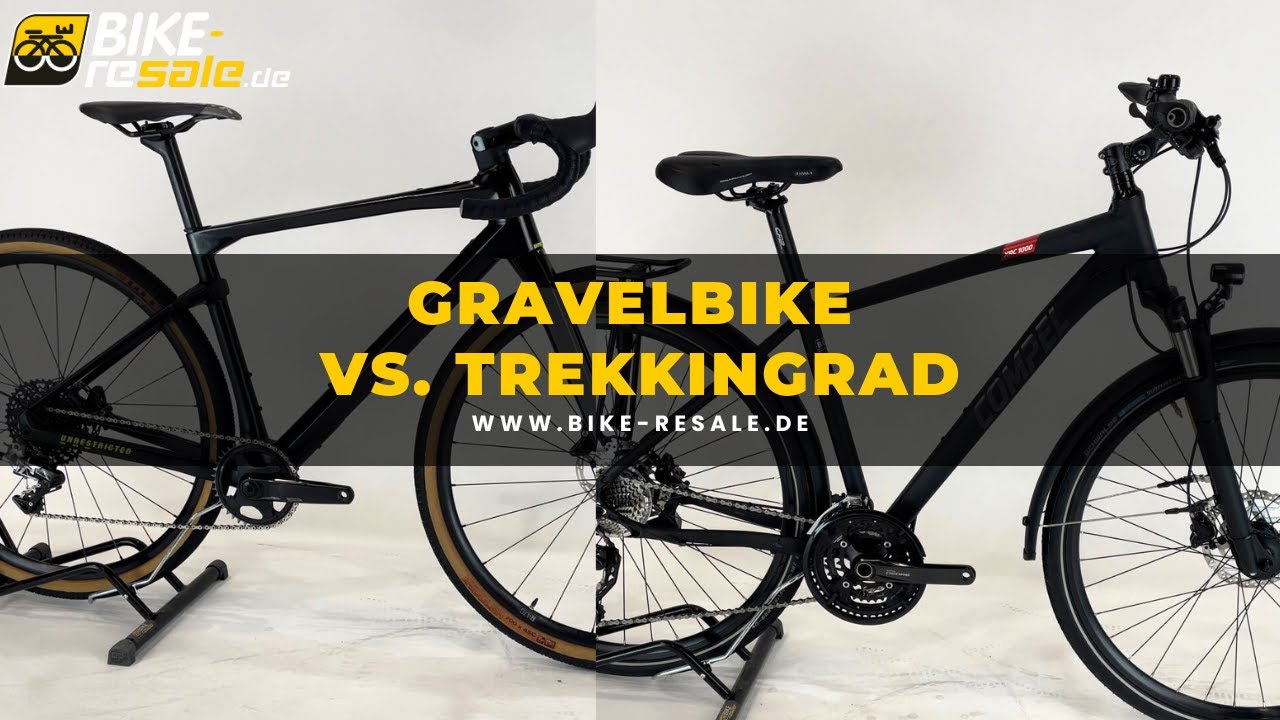 Gravel Bike oder Trekking Rad - Der GROSSE Vergleich f&uuml;r Einsteiger!