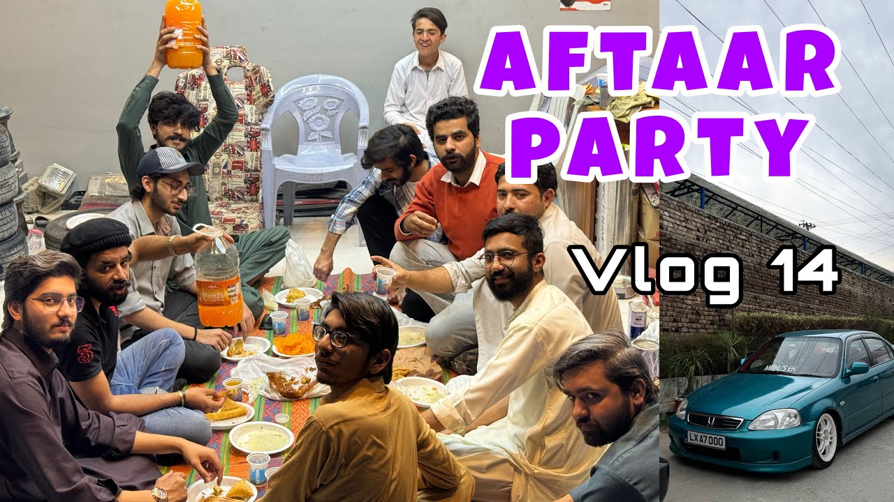 Cruise to wahcant with Honda Boys + Aftaar + BBQ + Birthday party 🔥
