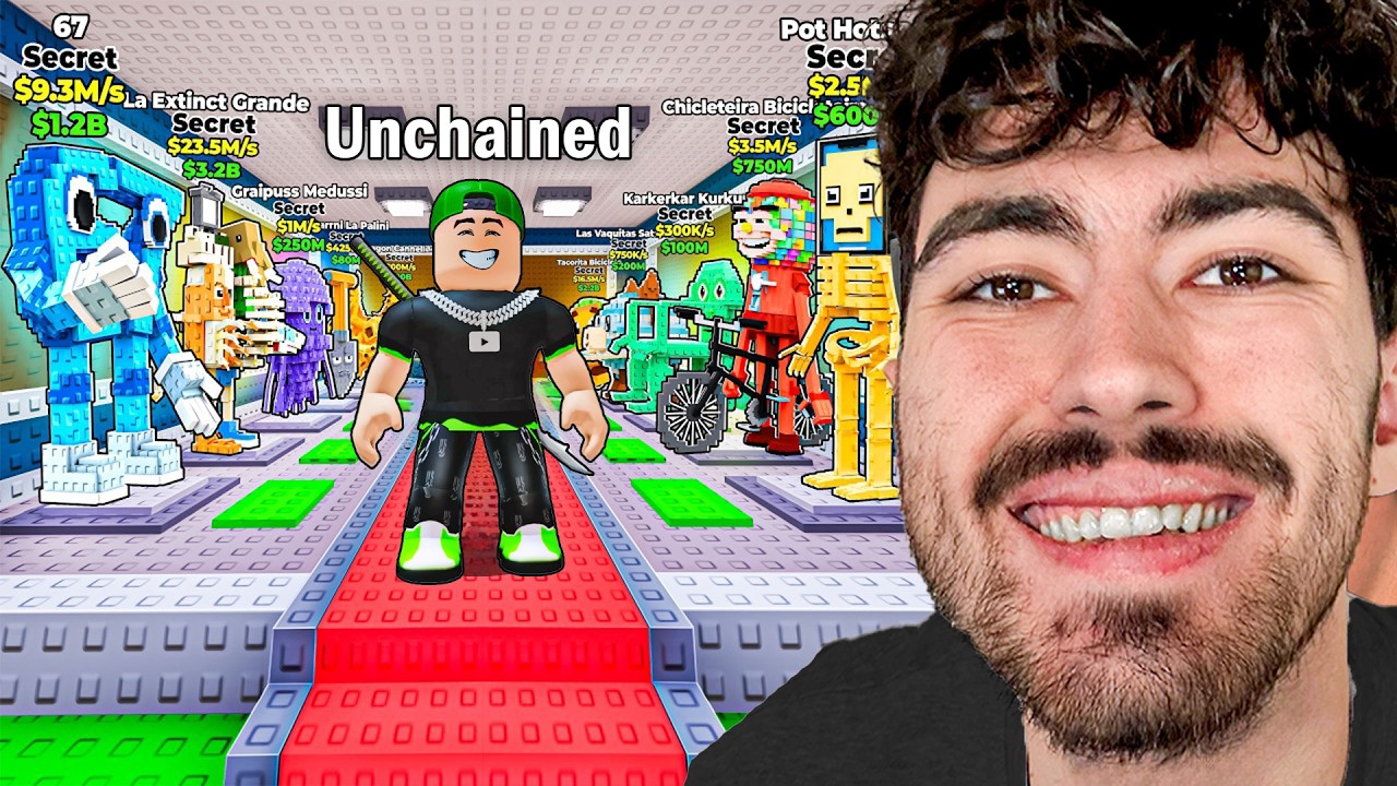 Unchained Me Donne TOUT Ses BRAINROTS !