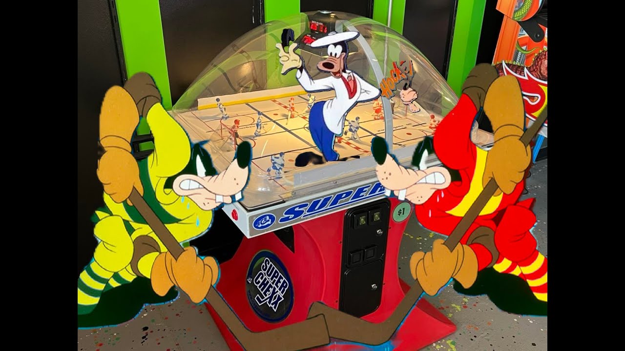 Playing ARCADE HOCKEY in 1980s 