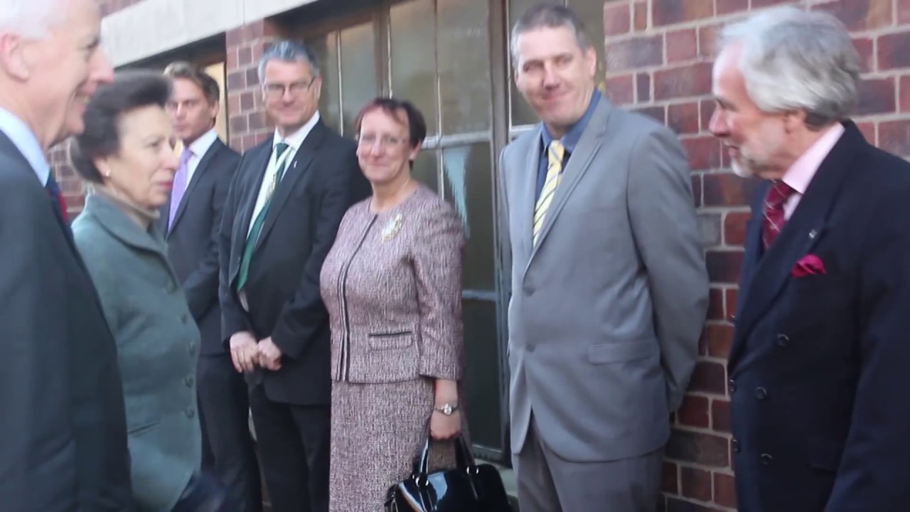 HRH The Princess Royal visits Chimo Holdings, Sheffield