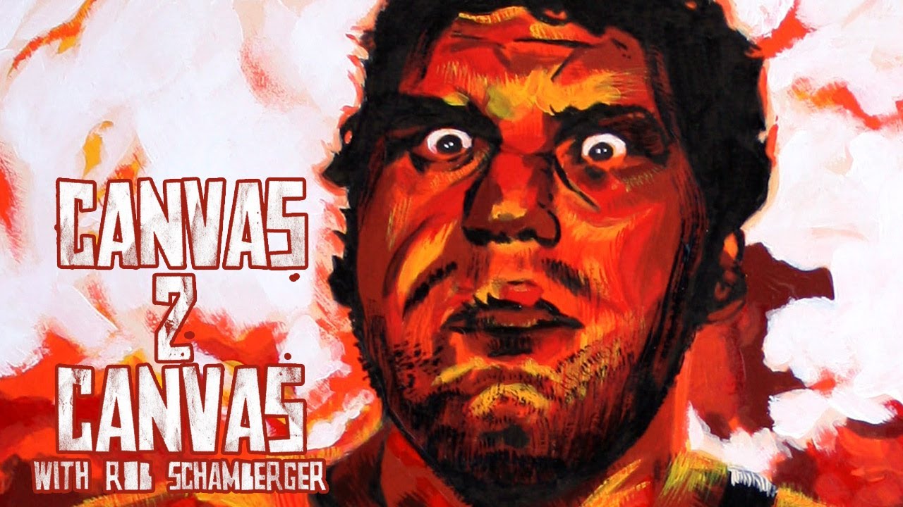 Andre The Giant gets Monster-Sized!: WWE Canvas 2 Canvas