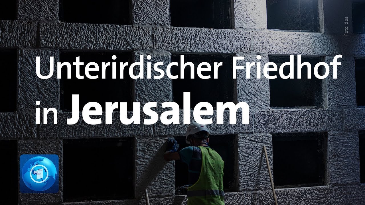 Unterirdischer Friedhof in Jerusalem