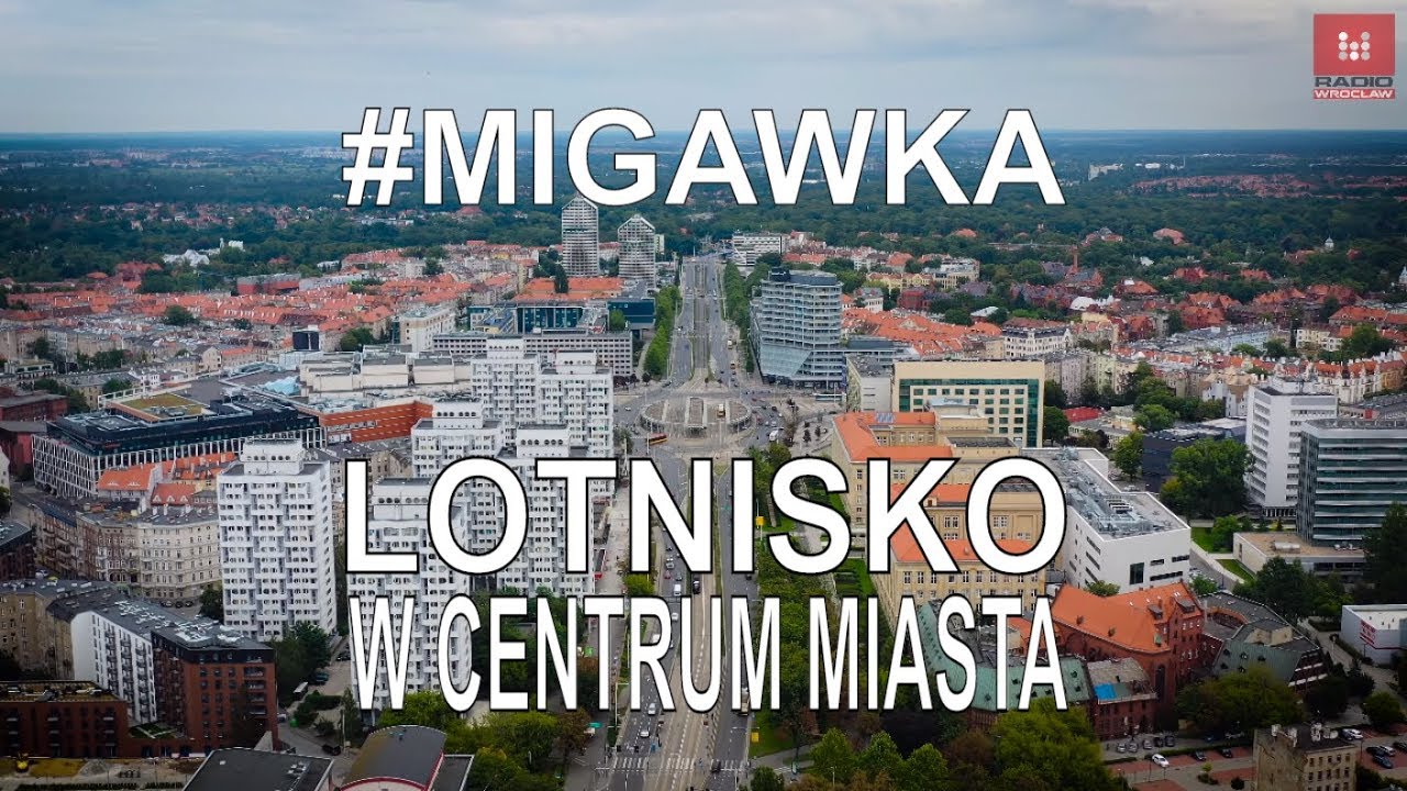 #MIGAWKA LOTNISKO NA #PLAC GRUNWALDZKI Z #DRON#4K