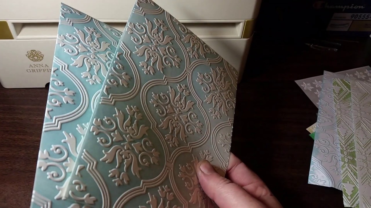 Troubleshooting! Inking or Letterpressing with Anna Griffin Empress & Embossing Folders