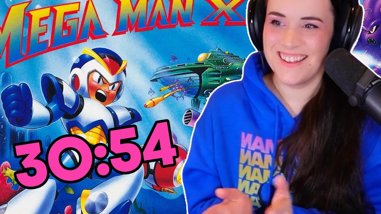 Reacting to Mega Man X World Record Speed Run!