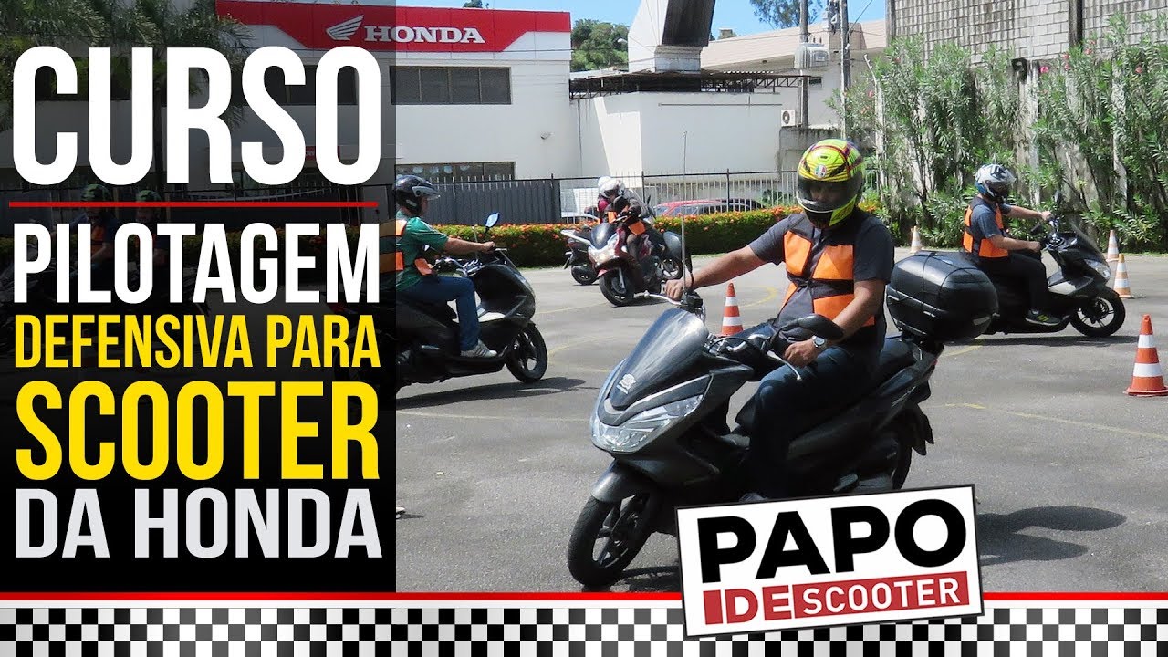 Curso de Pilotagem Defensiva para PCX NMAX SH150 SH300 Citycom Maxsym Downtown300i #91