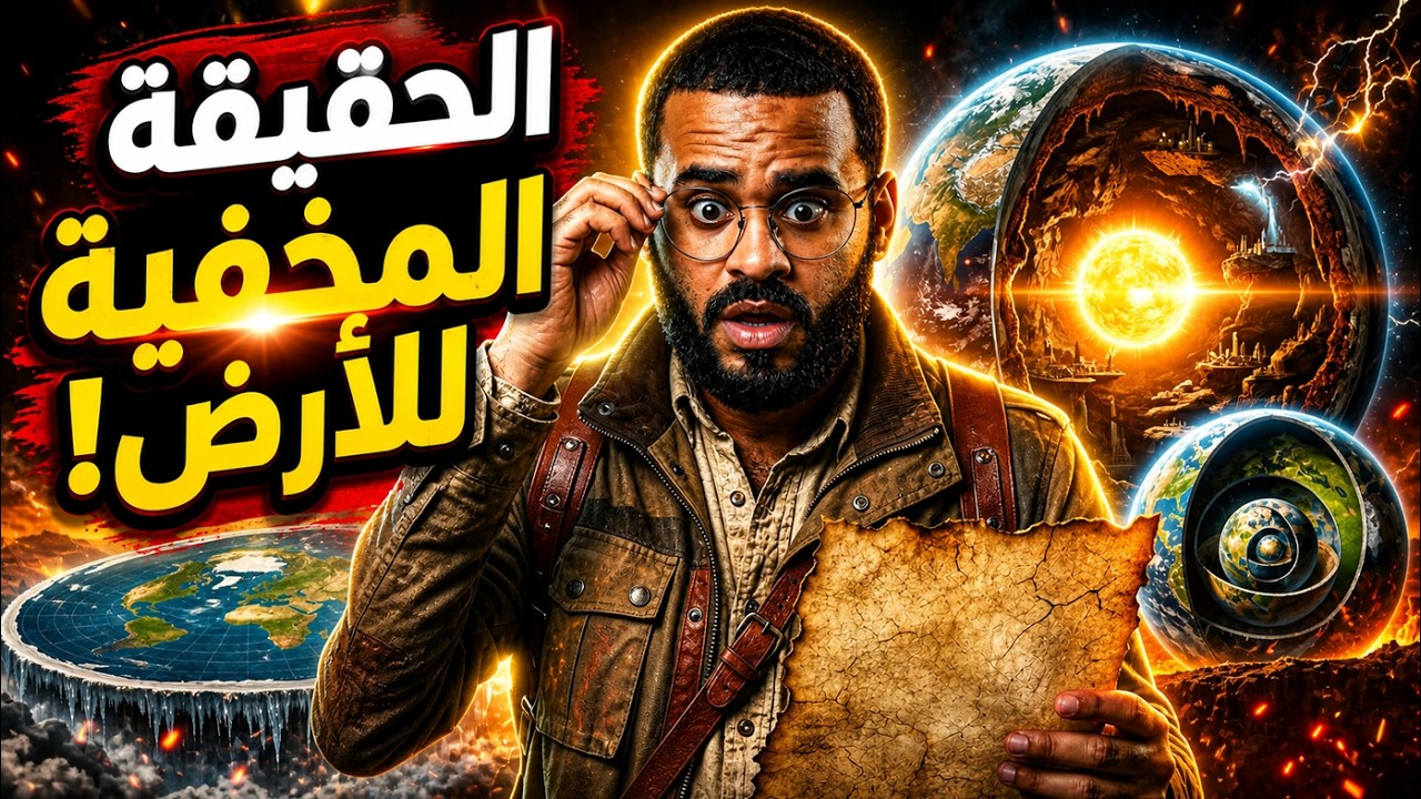 أشهر وأغرب نظريات المؤامرة .. الأرض المسطحة ـ هروب هتلر ـ التاريخ المزيف ـ الفضائيون | قرأت مرة