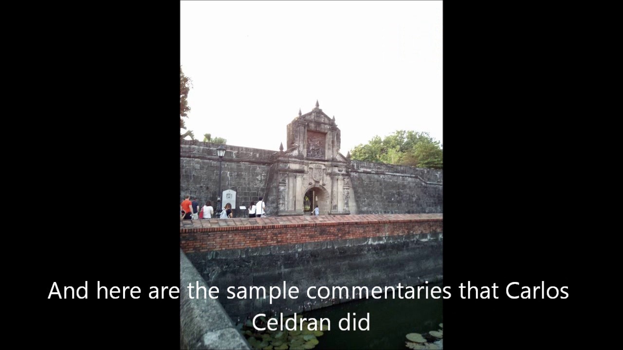 Pusta Diamante Carlos Celdran Intramuros Tour TRM158 A92