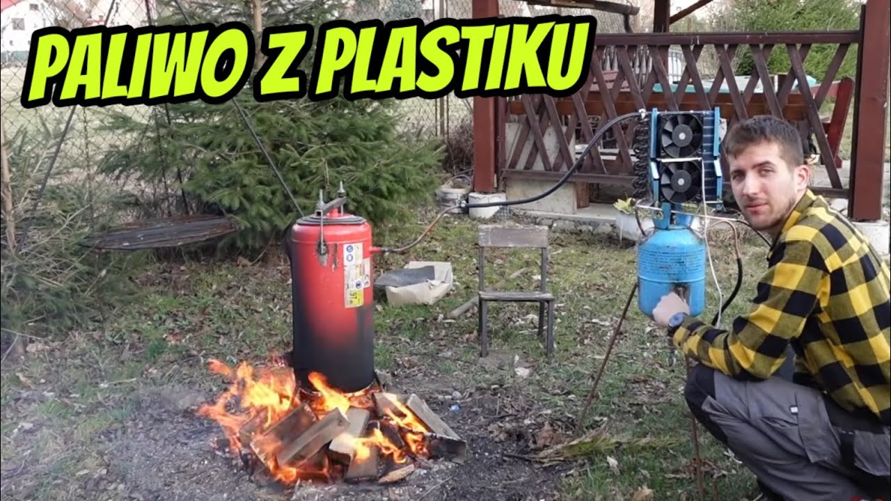 Zrobiłem PALIWO z plastiku… działa?!
