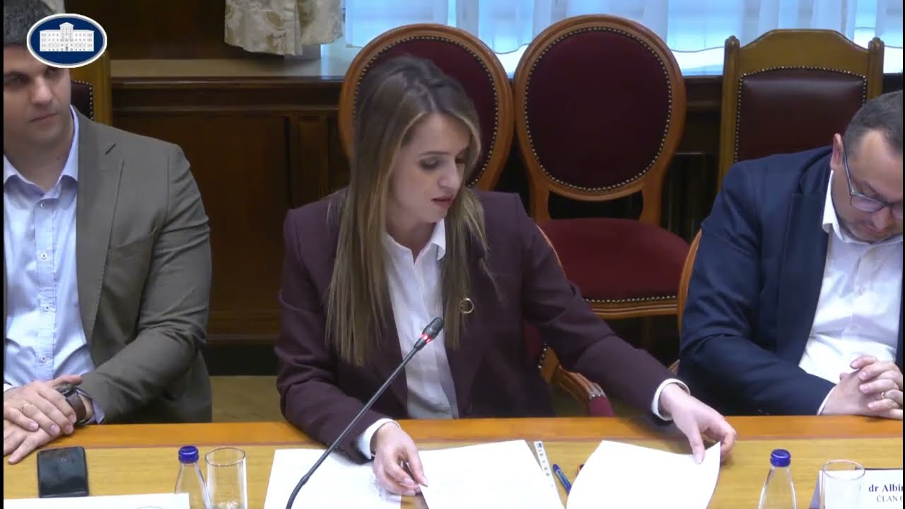 Edina Dešić - izlaganje na Odboru za zdravstvo