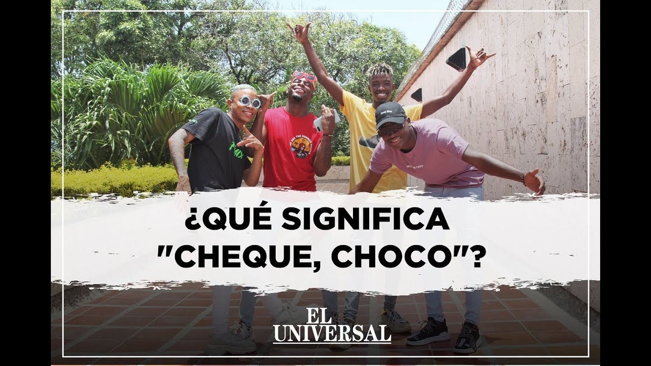 Los creadores del “Cheque, Choco” explican su significado