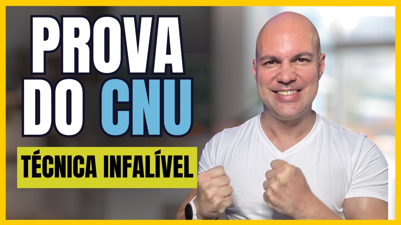Prova do CNU - técnica infalível para gerenciar o tempo