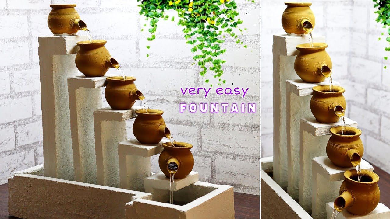 Beautiful Home Decorative Indoor Garden Waterfall Fountain | Multi Design Model Indoor Waterfalls