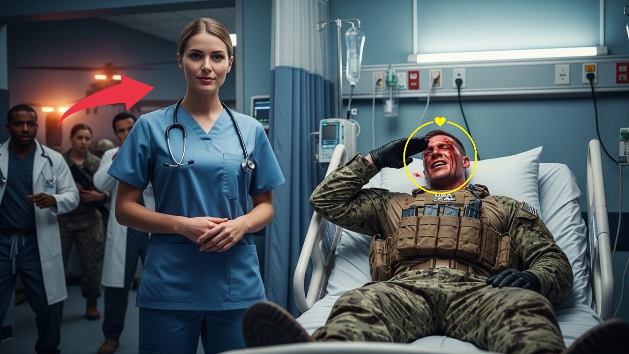 Doctors Mocked the Quiet Nurse — Until the Wounded Navy SEAL Saluted Her on the Hospital Bed