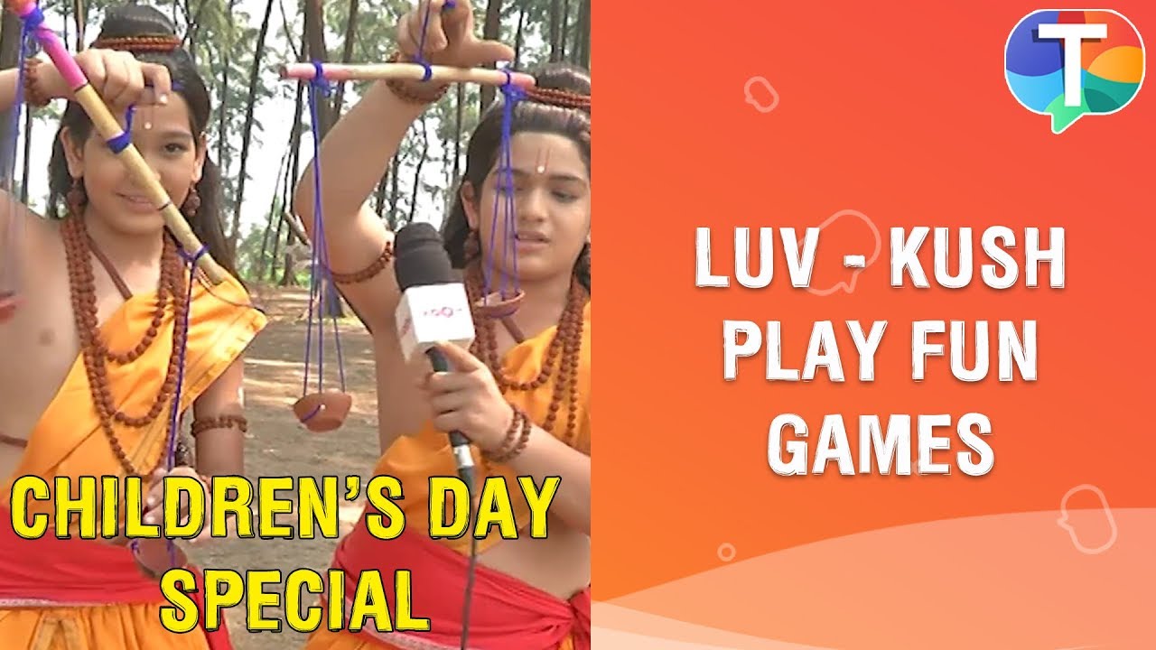 Luv Kush play fun games | Children's Day Special | Exclusive