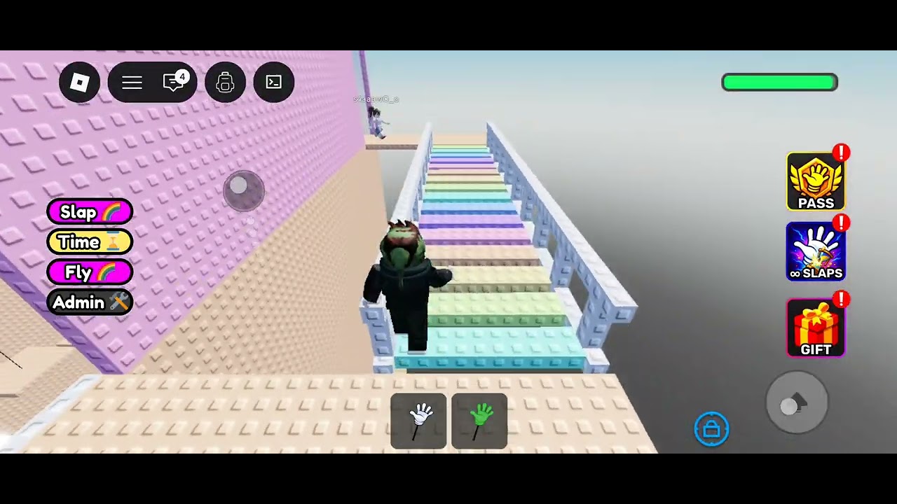Completing slap tower 3 plz subscribe and like