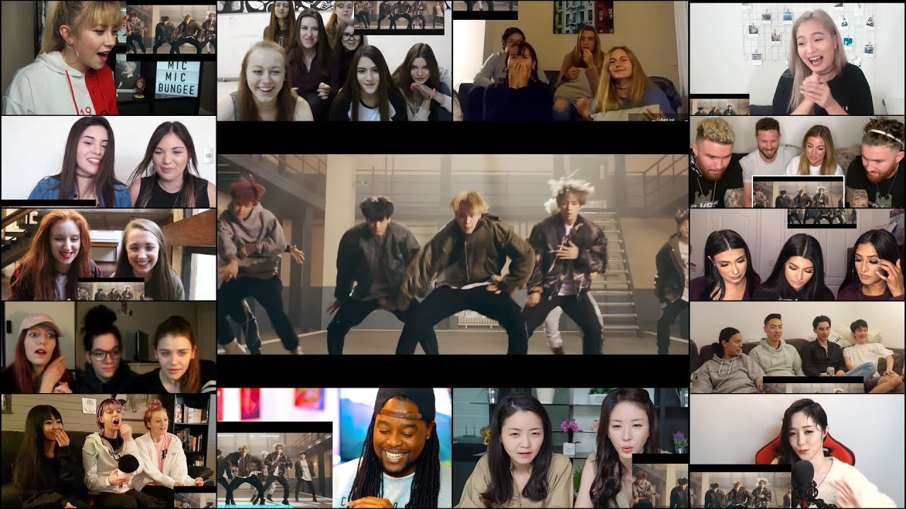 BTS (방탄소년단) 'MIC Drop (Steve Aoki Remix)' - Reaction Mashup