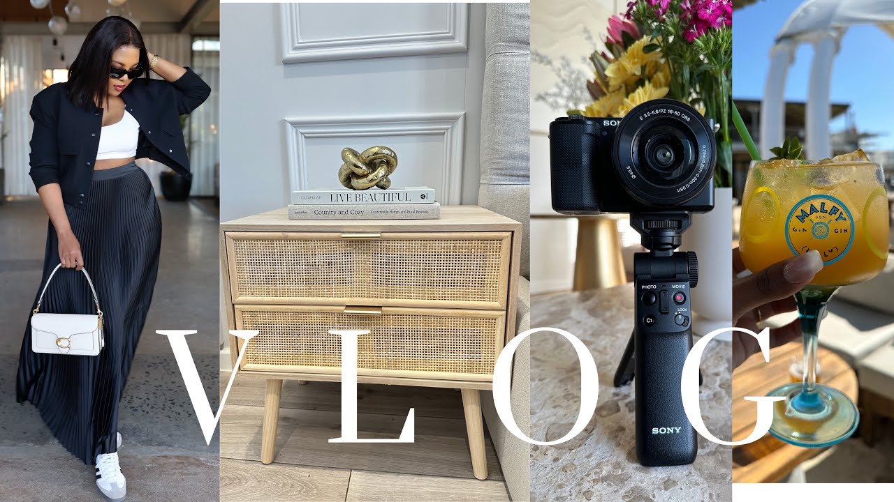 VLOGCTOBER EPISODE 1 || BEDROOM MAKEOVER || NEW VLOGGING CAMERA || COOKED JOLLOF RICE