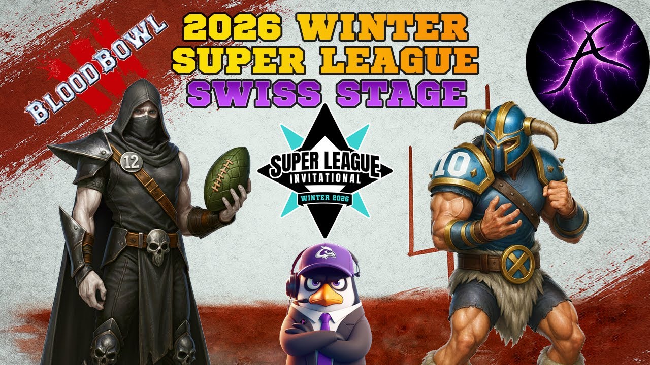 Blood Bowl 2026 Winter Super League - Swiss - MadJake vs Andy Davo