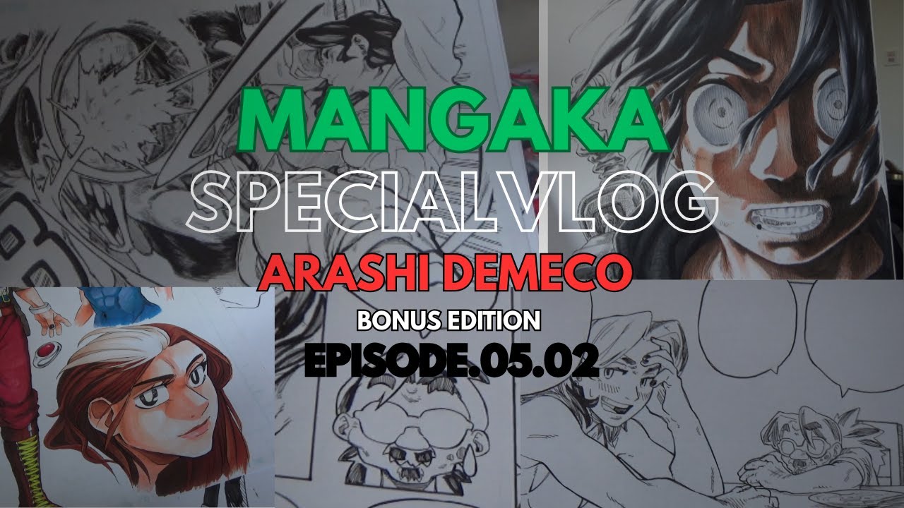 Der MANGAKA-Vlog | BONUS EDITION | EPISODE 5.2 : ARASHI'S alte Zeichnungen || UmK