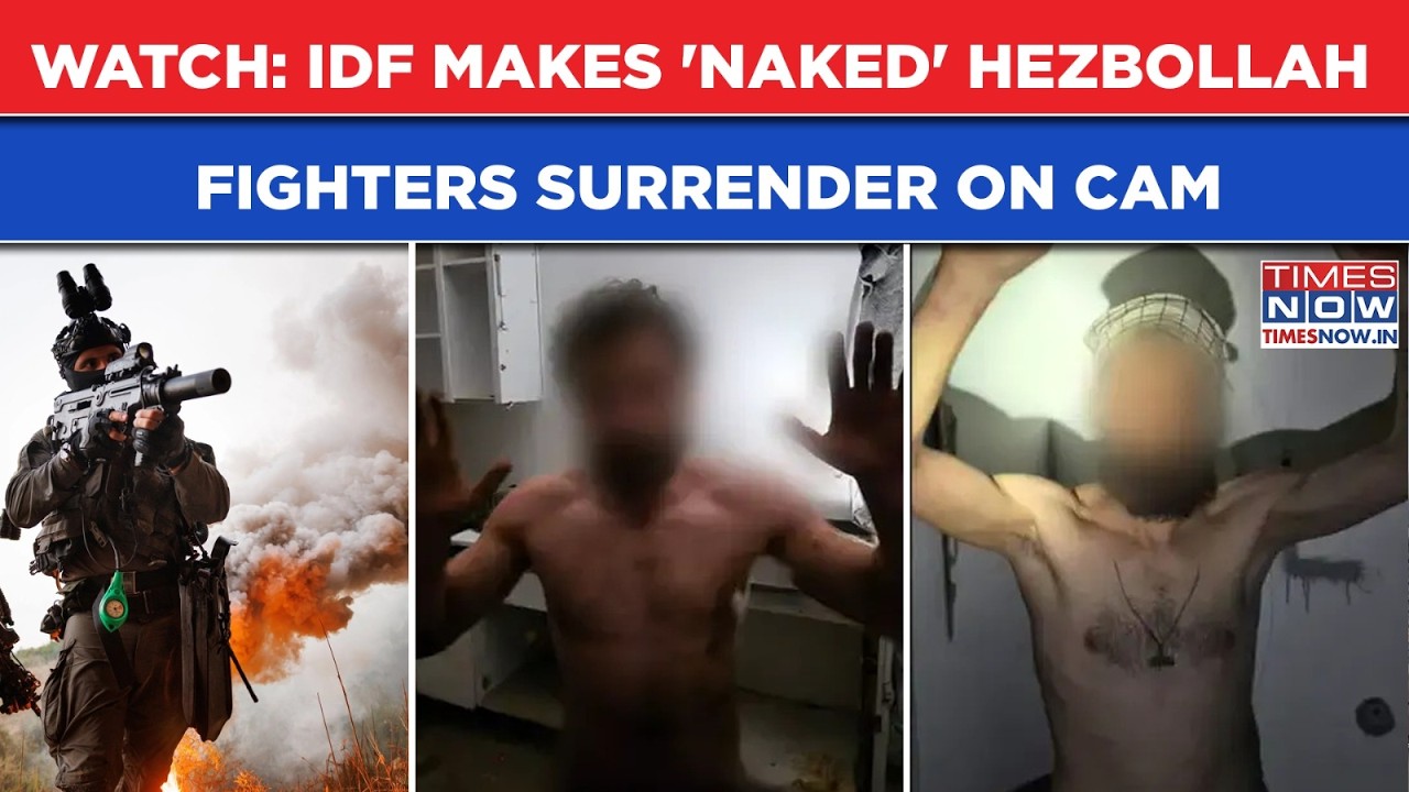 IDF Goes On A War Romp With Naked Hezbollah Radwan Force Militants About To Fire Missiles, Then...